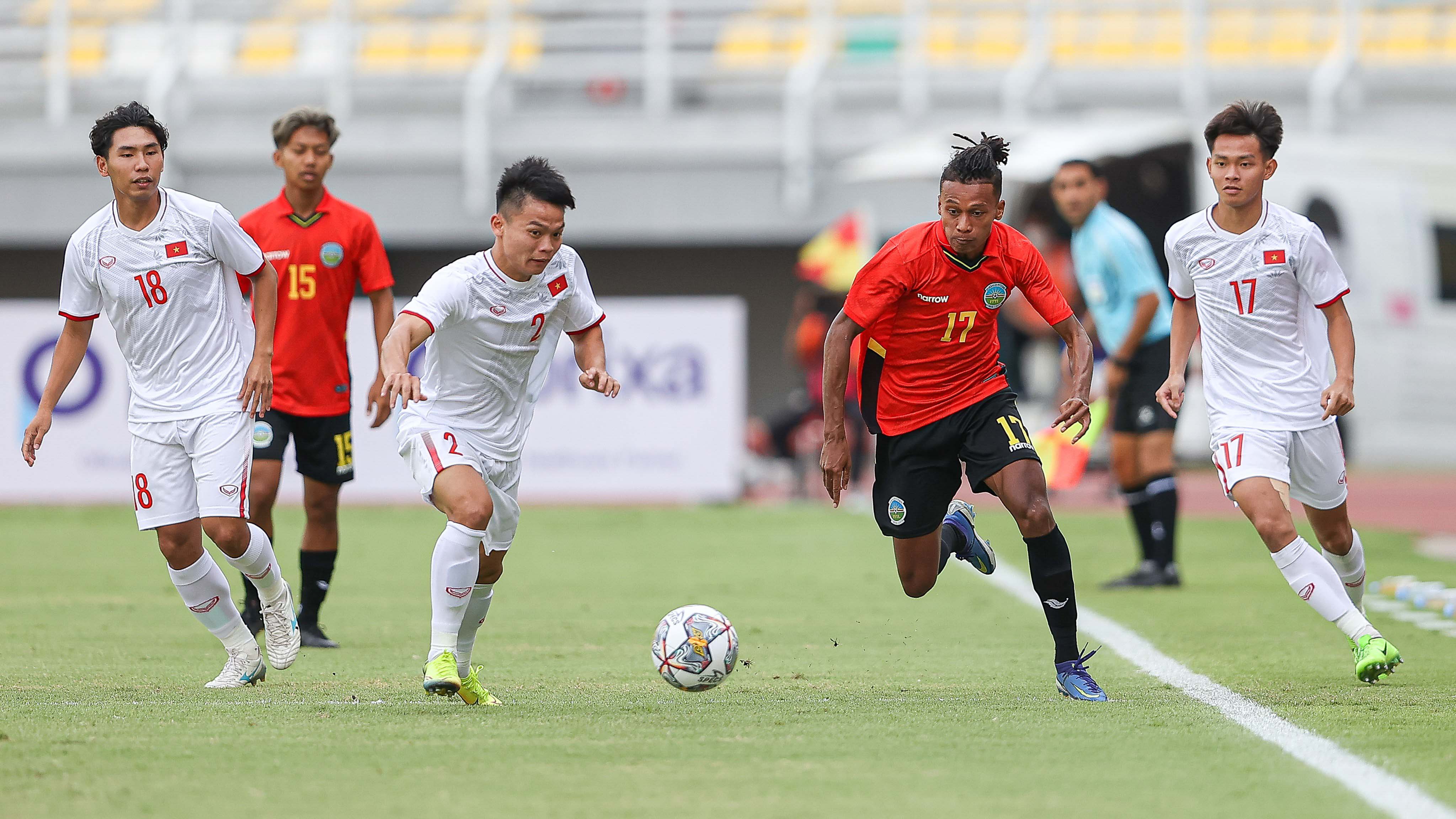 Thắng Timor Leste 4-0, U20 Việt Nam duy trì lợi thế trước trận quyết định với U20 Indonesia